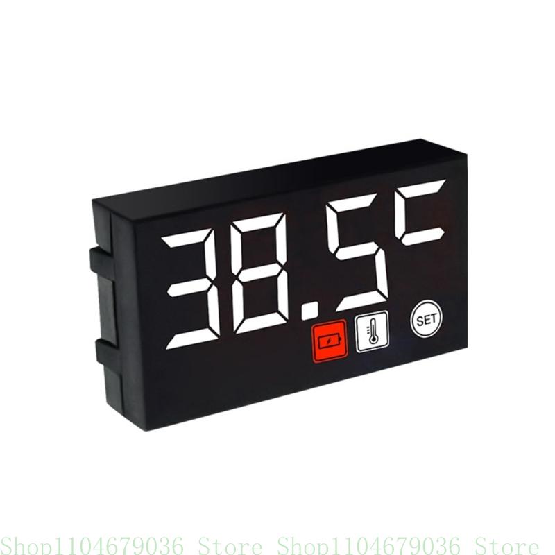 Multifunction Voltimetro Digital Time Clock Thermometer Voltmeter DC12V LED Display for Motorbike Boats Car