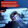 2 Gear Adjustable Cooling System Low Noise Heatsink for Mobile Phone Portable Magnetic Cooling Fan for Phone 16 15 14