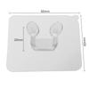 5pcs Strong Adhesive Hook Power Plug Socket Hanger Holder Wall Mounted Self Sticky Hooks Multi-function Wall Storage Hooks