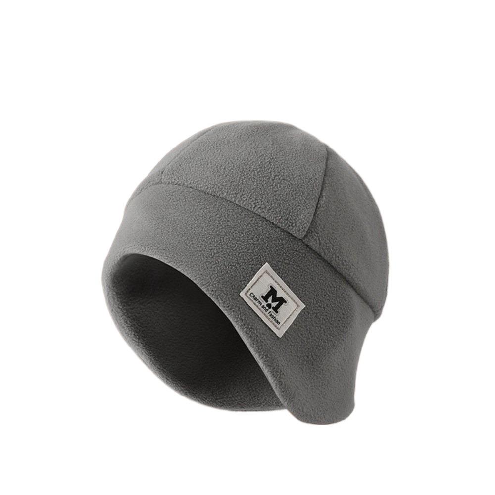 Polar Fleece Running Cycling Cap Warm Running Beanie Winter Beanie Hat  for Men Women