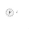 Ballet Dancer Art Sculpture Wall Clock Elegant Resin Figurine Silent Mute Decorative Timepiece for