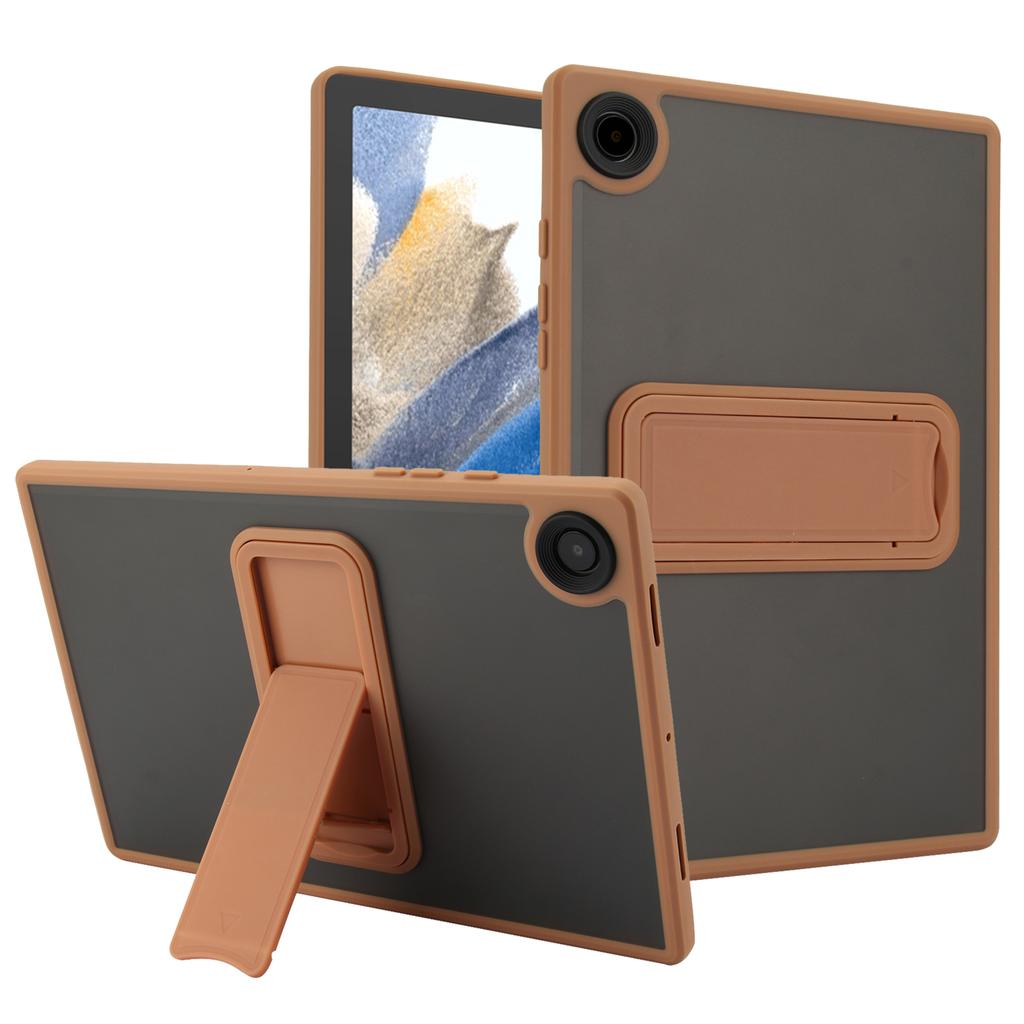 For Samsung Galaxy Tab A8 10.5 (2022)/(2021) Case with Kickstand TPU + PC Skin-Touch Tablet Cover