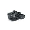 Crocs Crush Clog EVA Star Silverfish Beya Beach Hand-painted Cute Pearl Niche Versatile Campus Style Hole Shoes Unisex Black