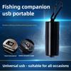 Ultra Quiet Small Aquarium Air Pump Oxygenator - USB Powered Design for Fish Bowl and Desktop Aquarium Oxygen System