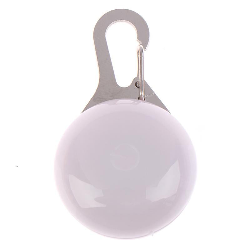 Guler de câine cu clips pentru lumini cu LED pentru siguranță impermeabilă, plimbări nocturne, pisică, câine
