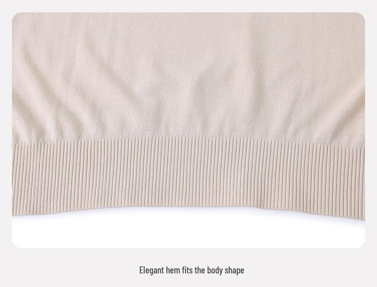 2026 Eis Seide Kurzarm T-Shirt für Frauen mittleren und höheren Alters, Sommer Mode Rundhals Strickware