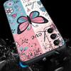 Fashionable Butterfly Flower Pattern Phone Case for Samsung Galaxy S26 S25 S24 S23 S22 S20 S21 FE Ultra S25 Edge Plus Soft TPU