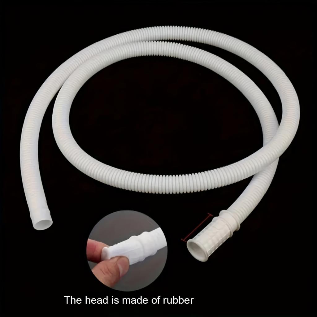 Multifunktionellt förlängningsrör för kran med klämma, Enkel installation, Sammanlåsande huvud- och svansdesign, Plastmaterial för trädgård, badrum, kök