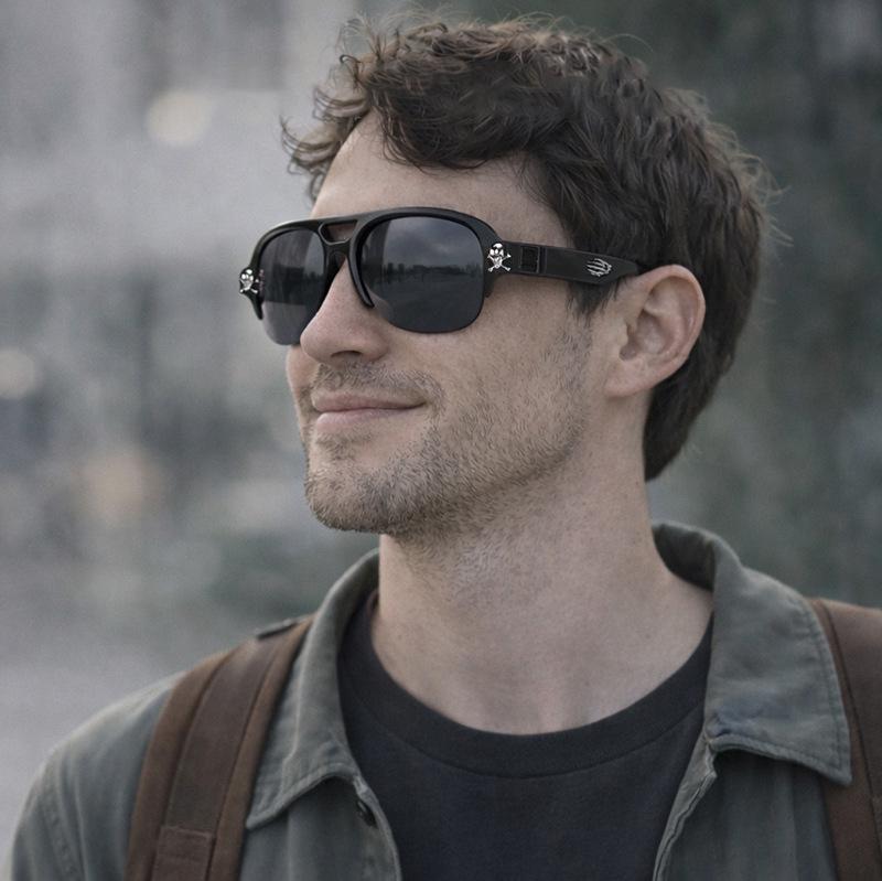 Smart Bluetooth UV Protection Sunglasses - Comfortable, No Pressure Fit for Running, Cycling, and Driving