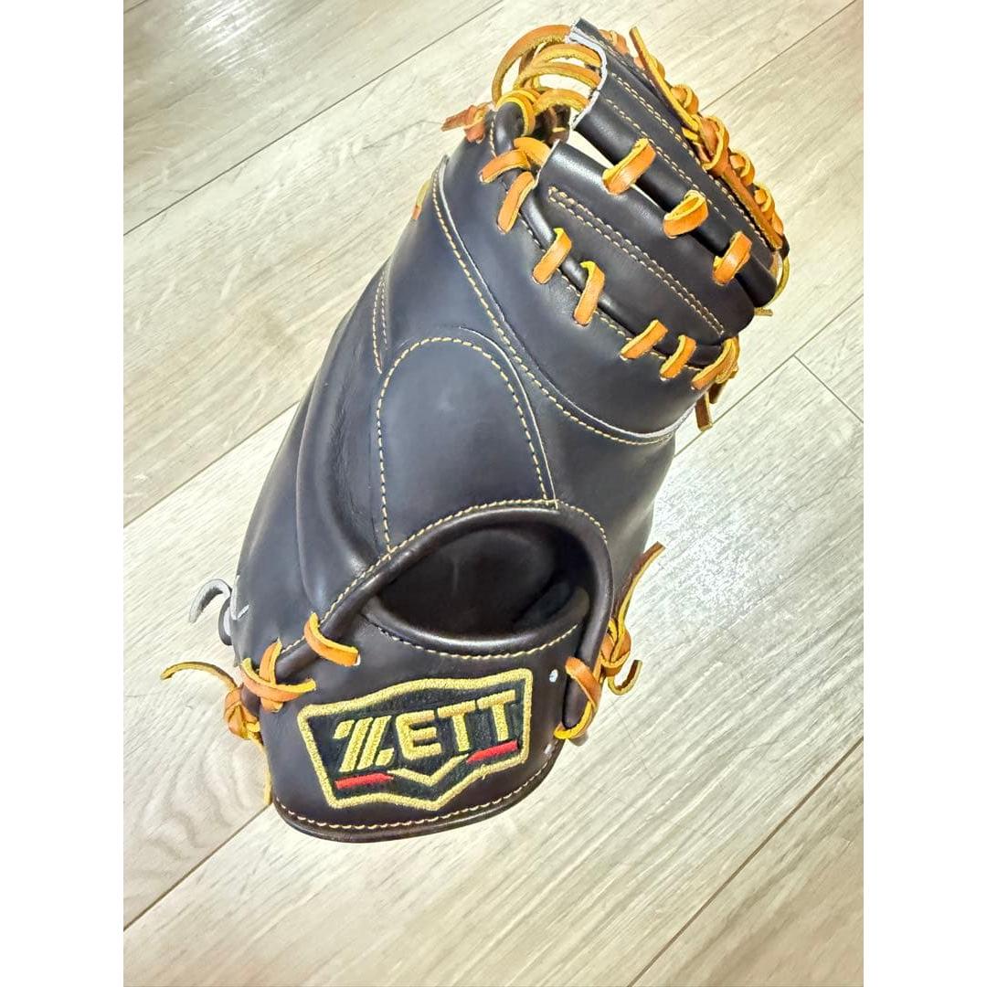 Used ZETT Soft Catcher s Mitt Black