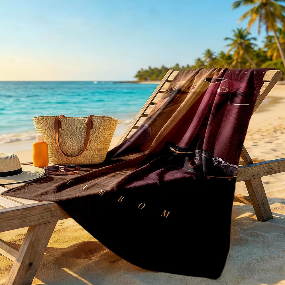 Galatasaray Strandtuch Hohe Saugfähigkeit & Schnelltrocknend Bequem Leicht Geeignet für Sport, Reisen, Schwimmen, Yoga, Badezimmer, Strand Und Pool
