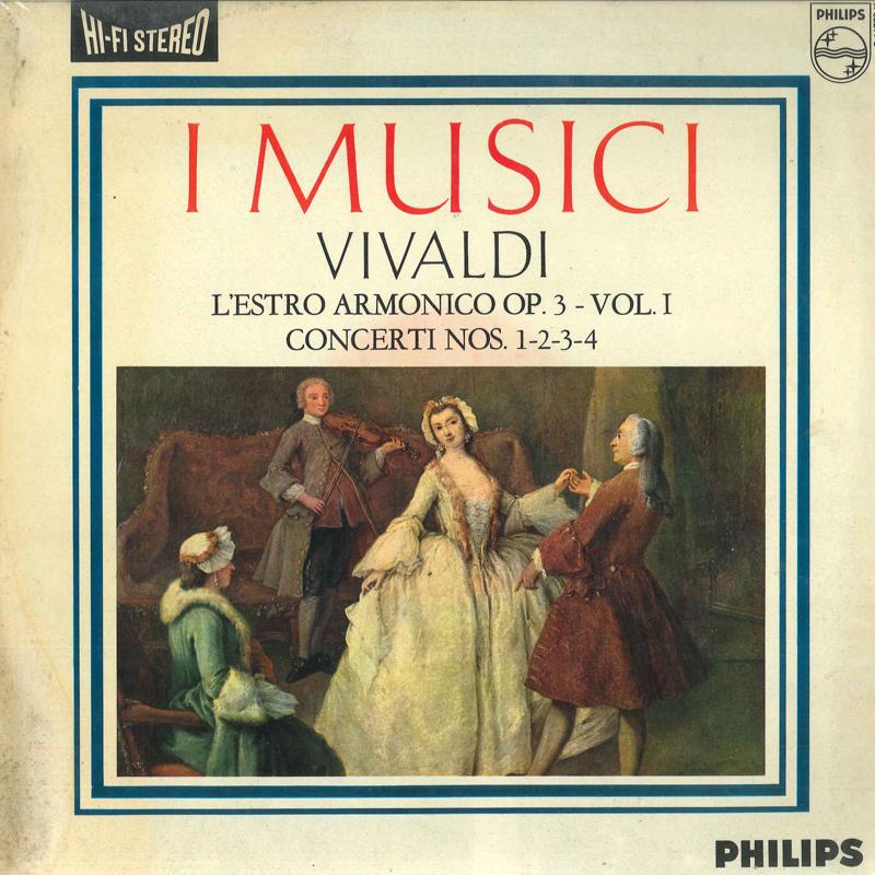 

LP Record I MUSICI Vivaldi Lestro Armonico Op 3 835162AY PHILIPS 1962 Holland Classical Used