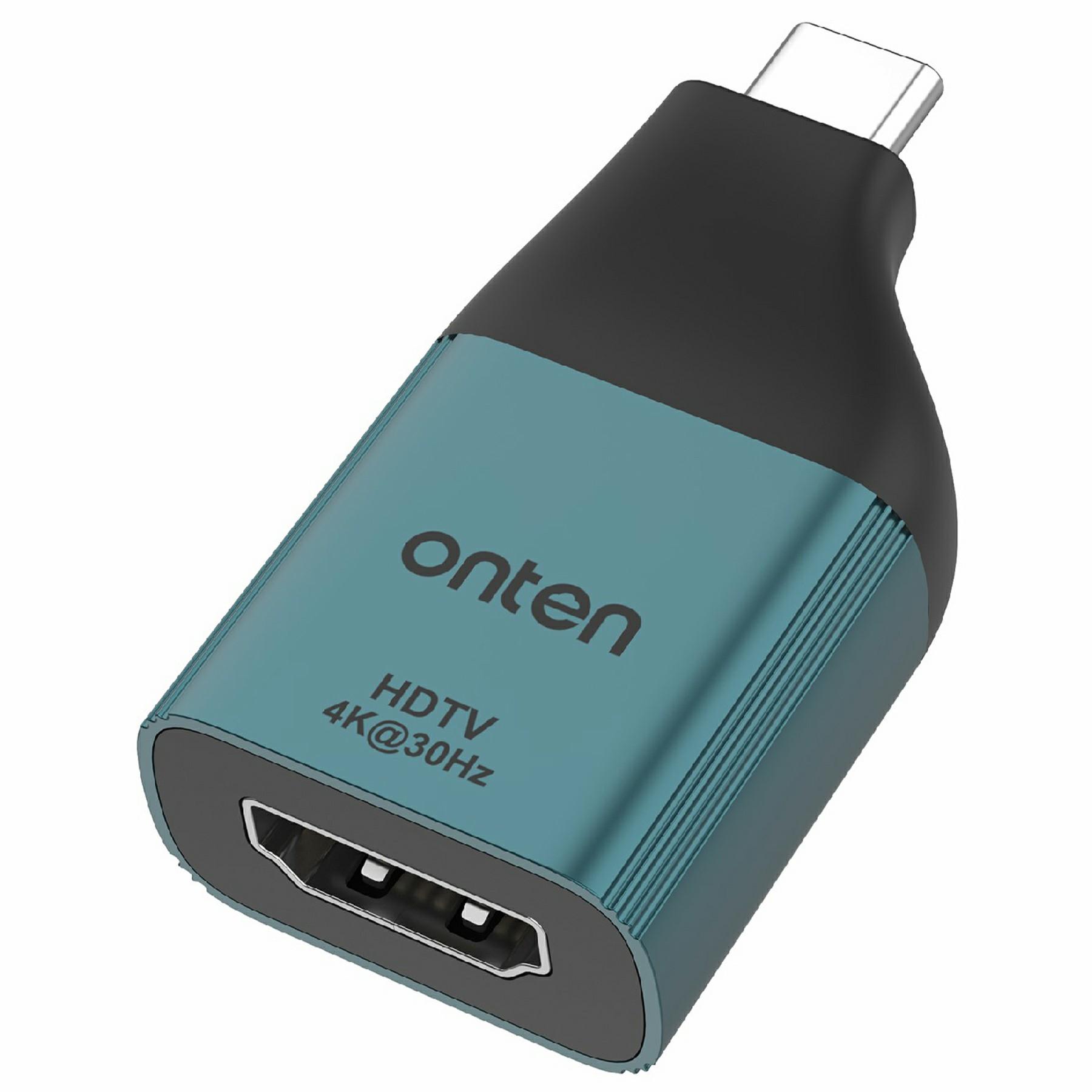 

ONTEN UC102H USB-C to HDMI Adapter 4K 30Hz Video Output Converter A