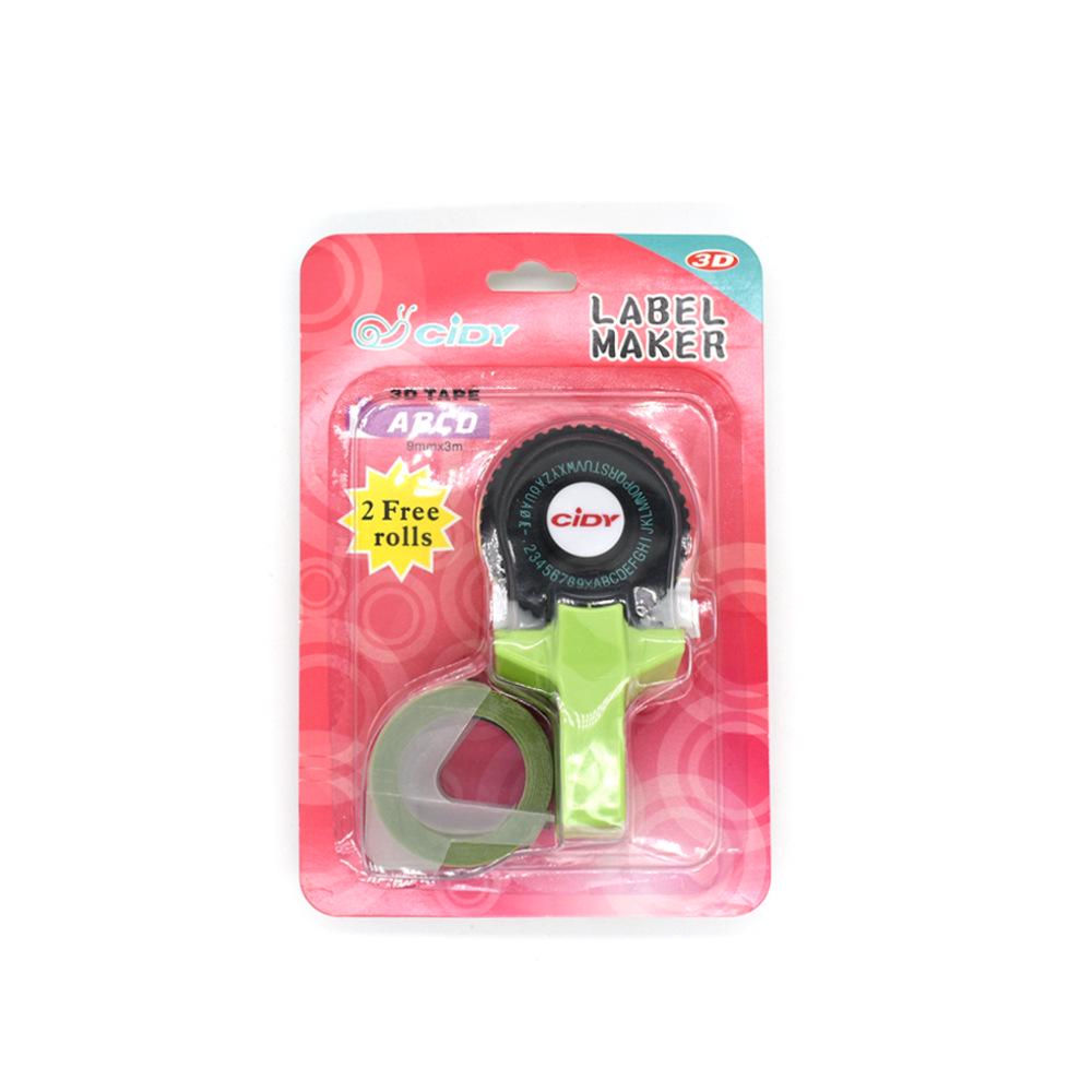 TikTok Xidi C101 Mini Manual Label & Embossing Machine with Decorative Tape and Engraving Capabilities.