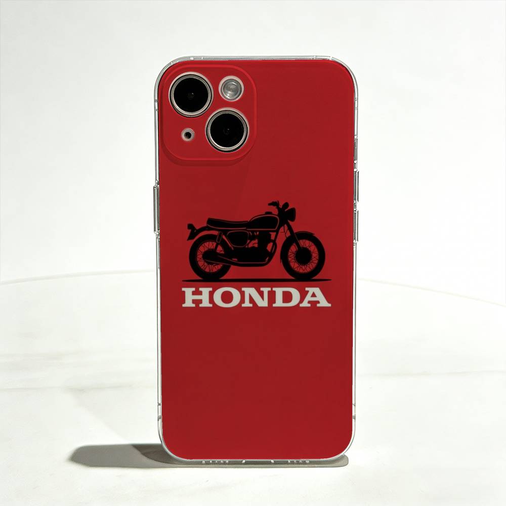 Vdbn2 STICKERS FOR HONDA MOTORCYCLE Ultra Clear TPU Case Slim Lightweight Shockproof Cover 17 Pro Max 17Air 17Pro