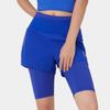 Unisex Lightweight Two-in-One Sports Shorts for Outdoor Cycling and Marathon Fitness