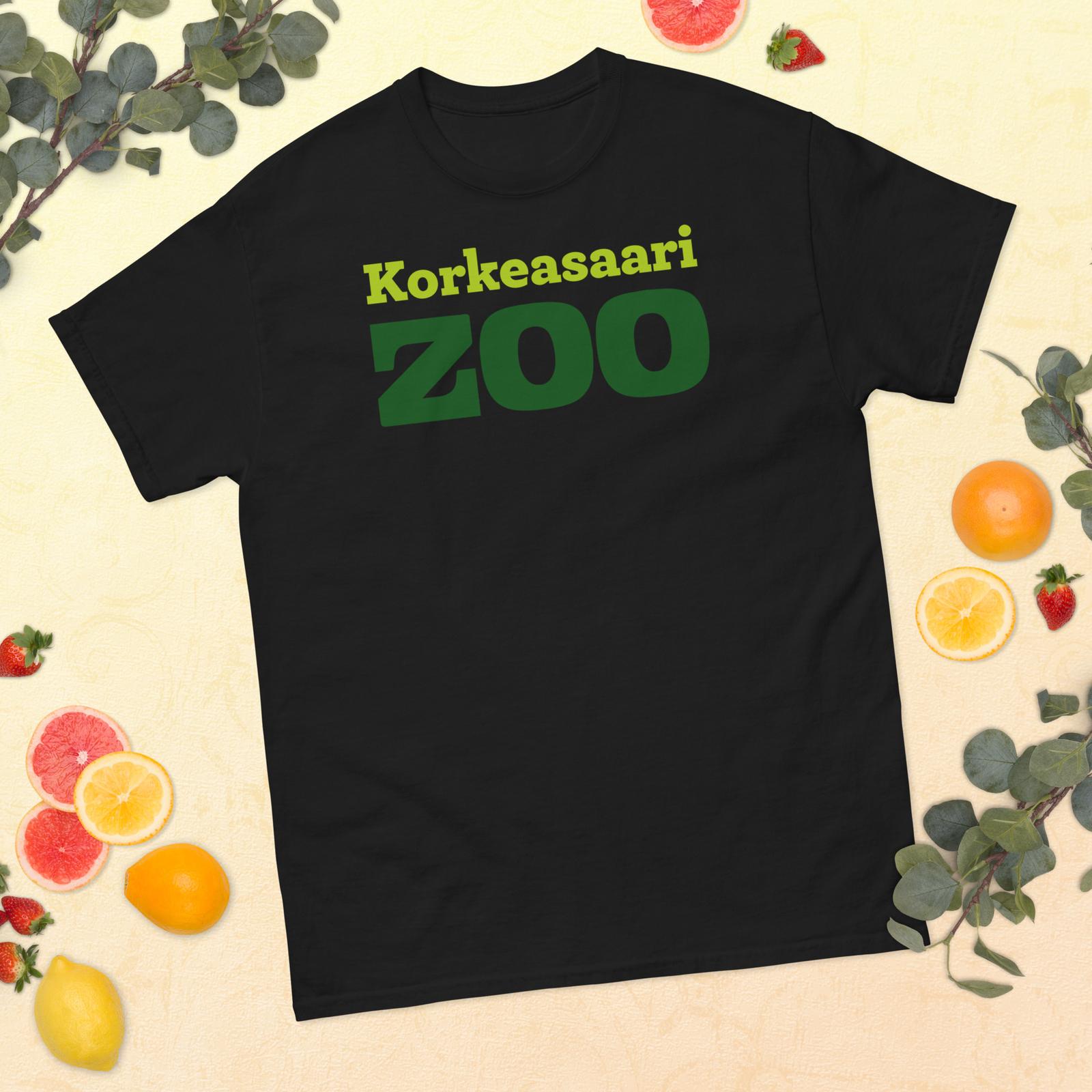 Korkeasaari Zoo Vintage Unisex T-Shirt Mens Womens Tees Top, Helsinki Finland L