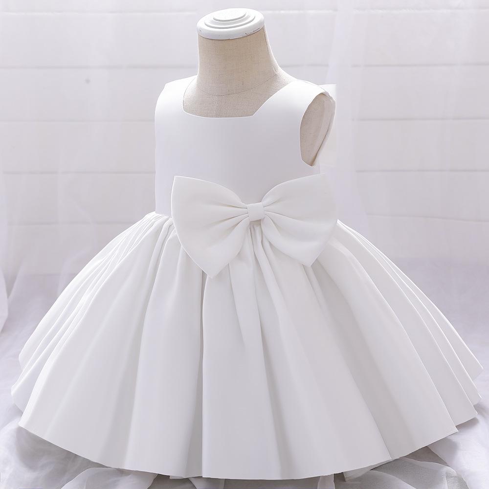 Children's Princess Bow Party Dress - Baby & Toddler Birthday Costume