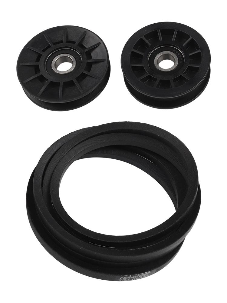 As Shown Drive Belt Complete Pulley And Belt Kit Replacement Kit Complete Package Easy Installation Mowing Tasks