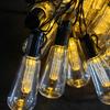 Solar Powered LED String Lights Highlight Outdoor Shatterproof Big Bulbs Garden Holiday Decor Waterproof Lights Camping Light