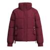 Fashionable Winter Womens Down Cotton Jacket Stand Collar Warm Windproof Loose Fit Coat