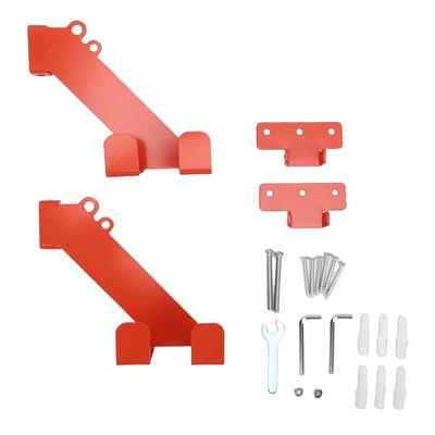 2 Set Chainsaw Hanger Fit for Stihl 3 In 1 Wall Mount with Adjustable Screws Universal for Wall Corner Garage