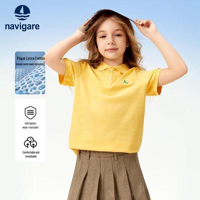 Girls' Short Sleeve Polo Shirt
