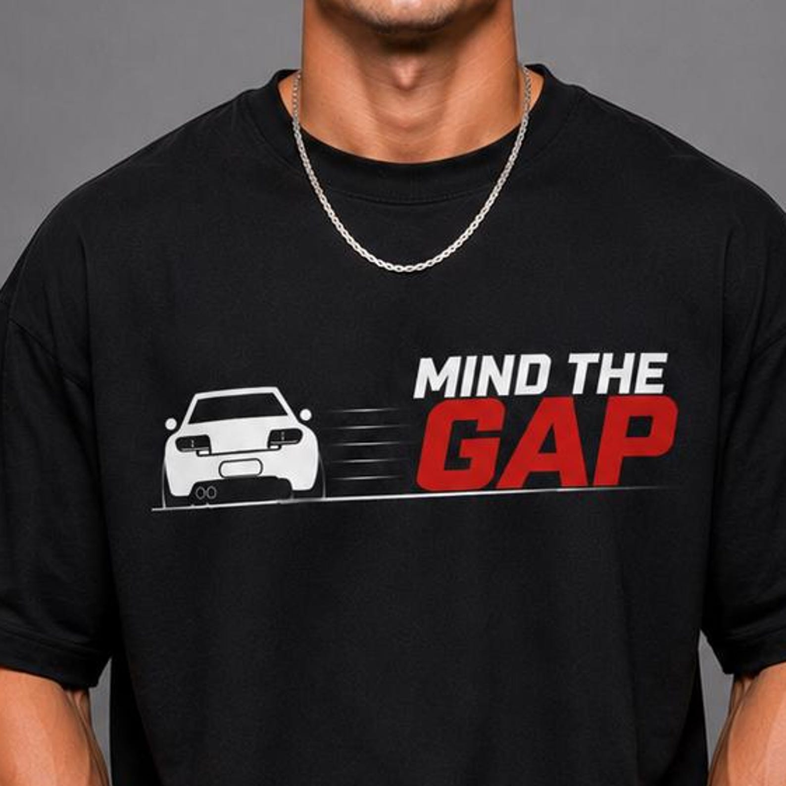 Mind The Gap JDM Racing T-Shirt: Drift Culture Motorsport Apparel 4XL