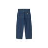 Carhartt WIP Solid Color Loose Straight Leg Jeans Men bottoms I031246-01-06