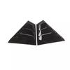 For Nissan Altima    Car Rear Louver Window Side Shutter Cover Trim Sticker Vent Scoop ABS Carbon Fiber Accessories