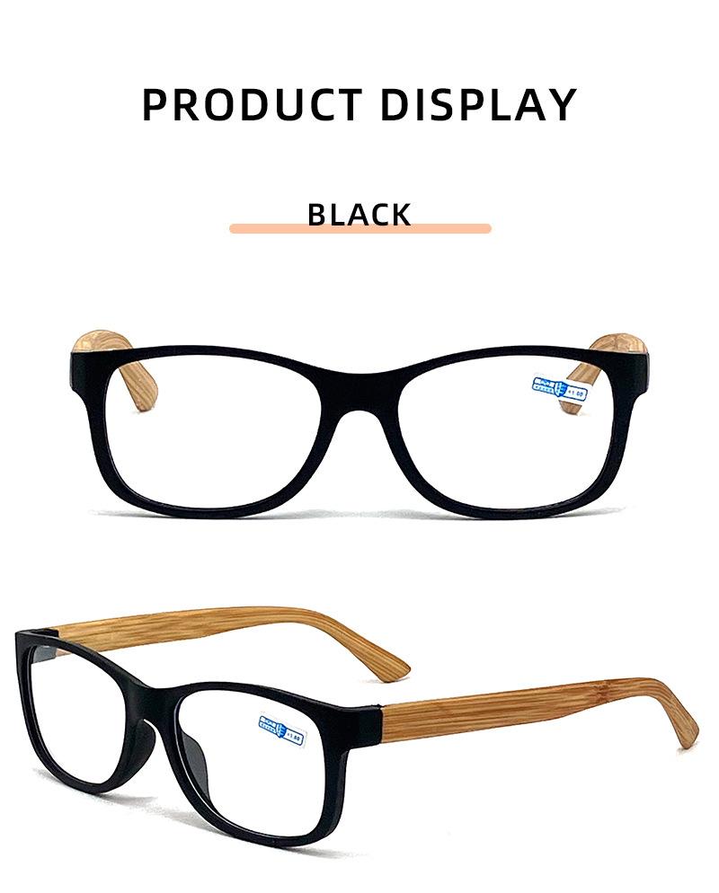 Gelbe quadratische Lesebrille für Damen Vintage Mode-Rahmen für Weitsichtigkeit Lesebrille für Herren Brillen Presbyopie+1,0 +1,5 +2,0