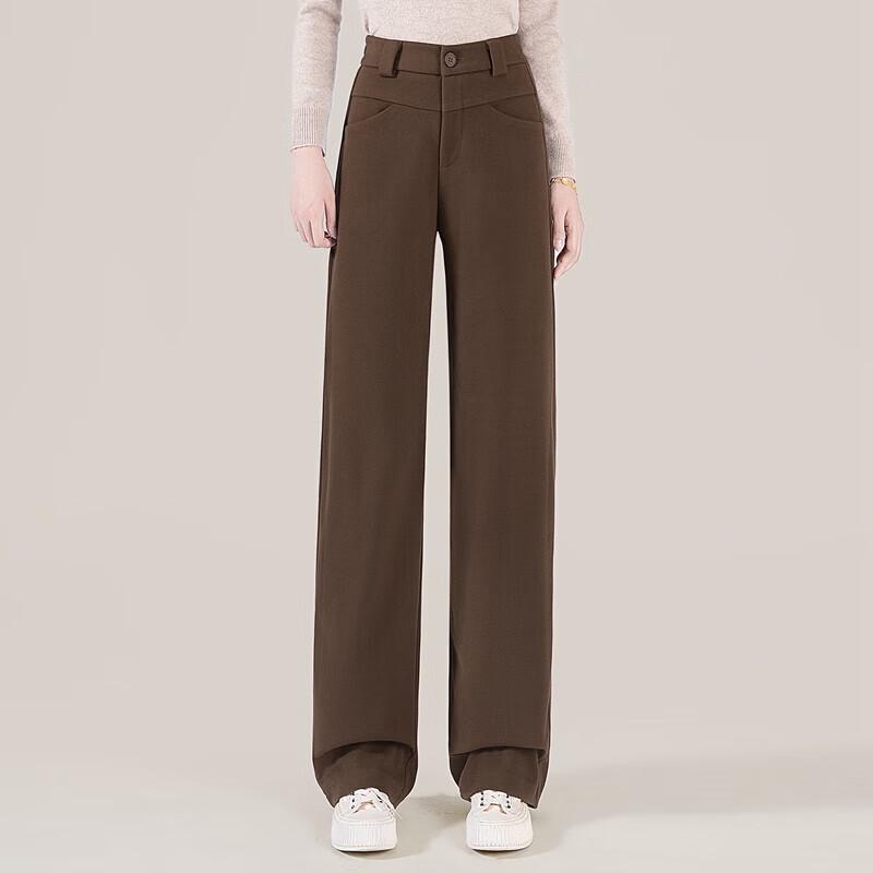 Women's High-Waisted Wide-Leg Pants