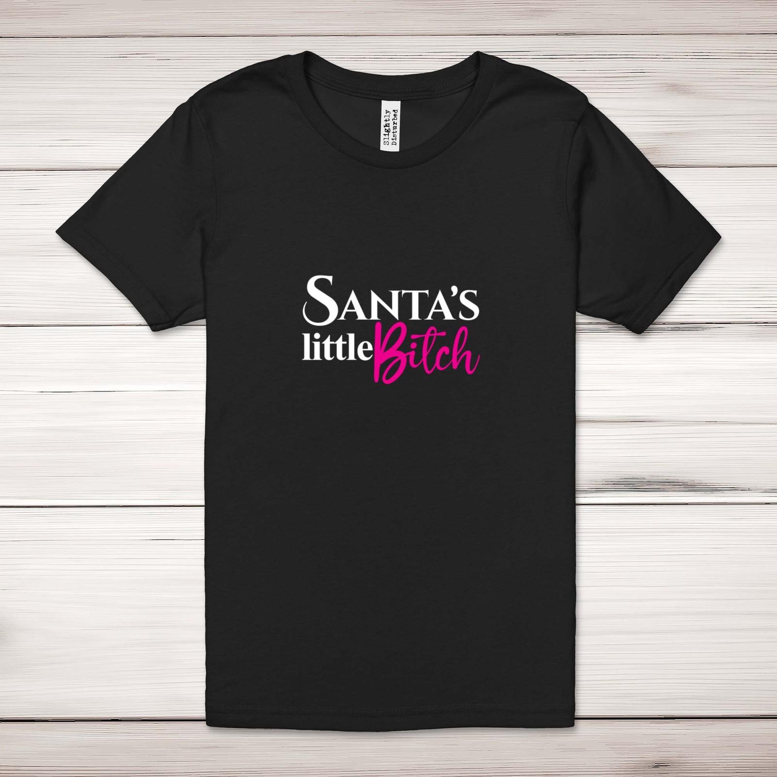 Santa s Little Adult T-Shirt S