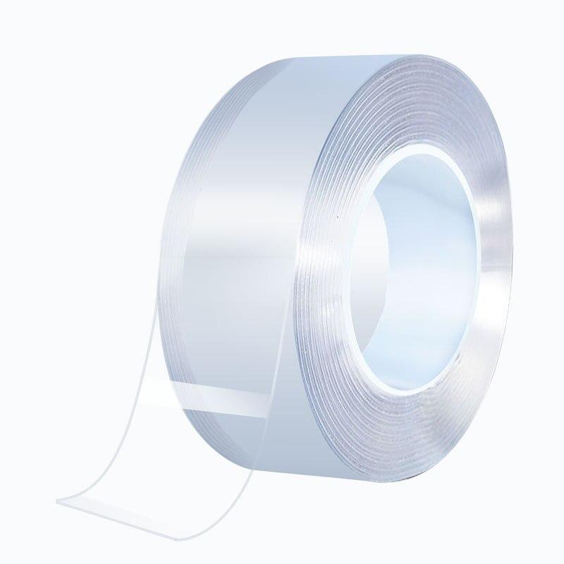 Nano Doppelseitiges Klebeband Transparent Wasserdicht Starkes Klebeband Wiederverwendbares Nano-Klebeband Küche Badezimmer Heimdekoration