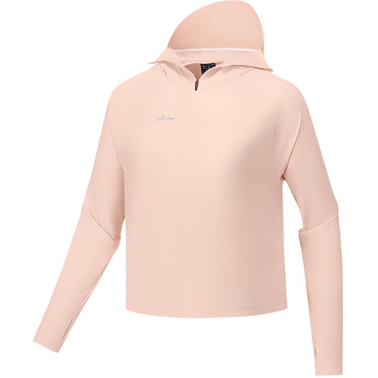 Skechers Comfortable Versatile Trendy Hooded Jacket Women jackets Cloud-Pink P225W220-053G S