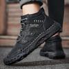 Autumn Winter Plus Velvet Warm Handmade Mens Boots Comfortable Ankle Casual Moccasins Shoes Size 38 48