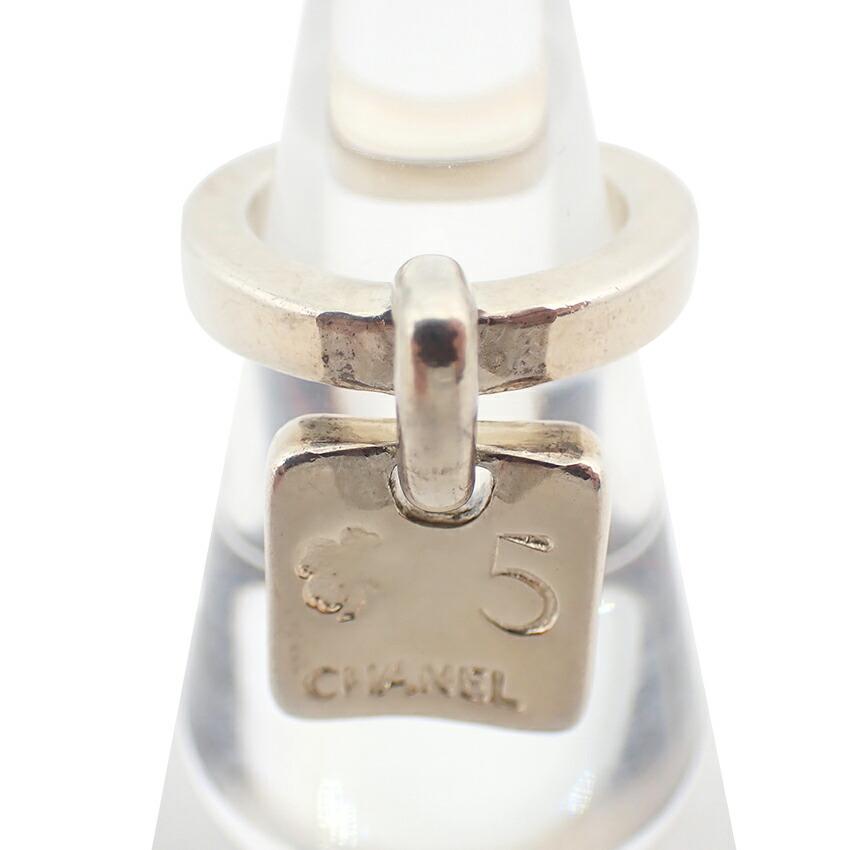 

[Used] CHANEL/Camellia Clover Charm Ring/Size 10/g537-64