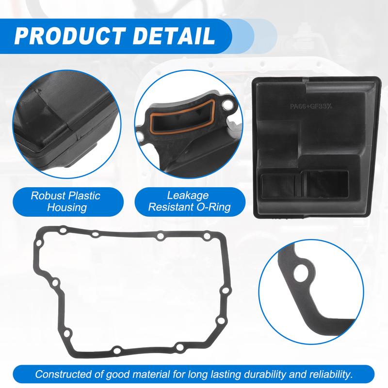 UXCELL AF40 AF21 TF80SC TF81SC Transmission Filter Oil Pan Gasket Kit Fit for Volvo S60