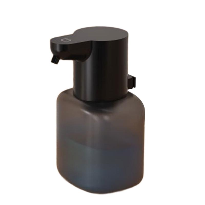 Touchless Hand Soap Foam Dispenser Rechargeable Automatic Foaming Soap Dispenser Automatic Induction Foam Hand Washer чёрный