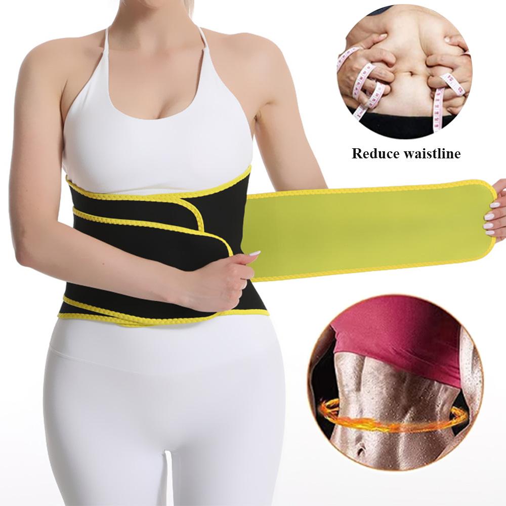 Waist Trainer Belt for Women Neoprene Fat Burning Sauna Sweat Belt for Weight Loss Waist Trimmer Slimming Belt