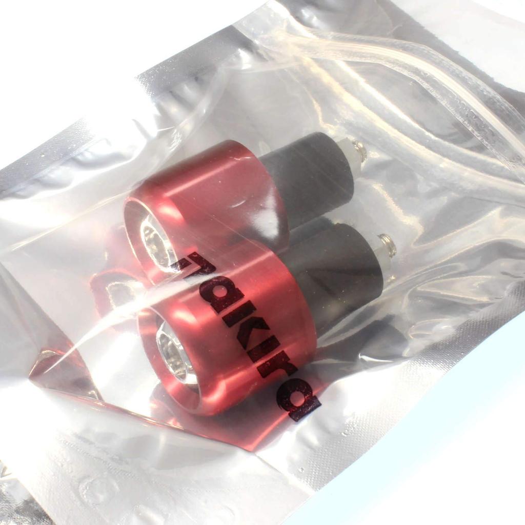 nakira Bike Grip Bar End Aluminum 22.2mm for Handlebar Simple