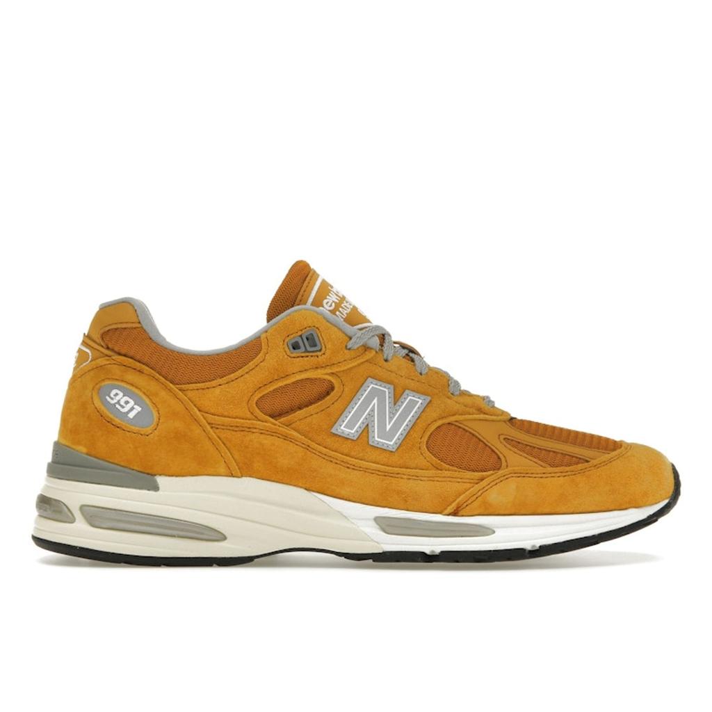 New Balance 991v2 Made In England Brights Revival Pack - Yellow Men Sneakers Silver Alloy U991YE2