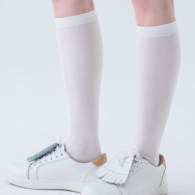 LORDLOAR [LESUD23WH] Essential See-Through Socks WHITE