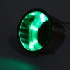 Akozon Luminous Cup Holder Insert, 2Pcs 8 LEDs Drink Holder With Draining Hole for Marine Boat Car (Green LED)