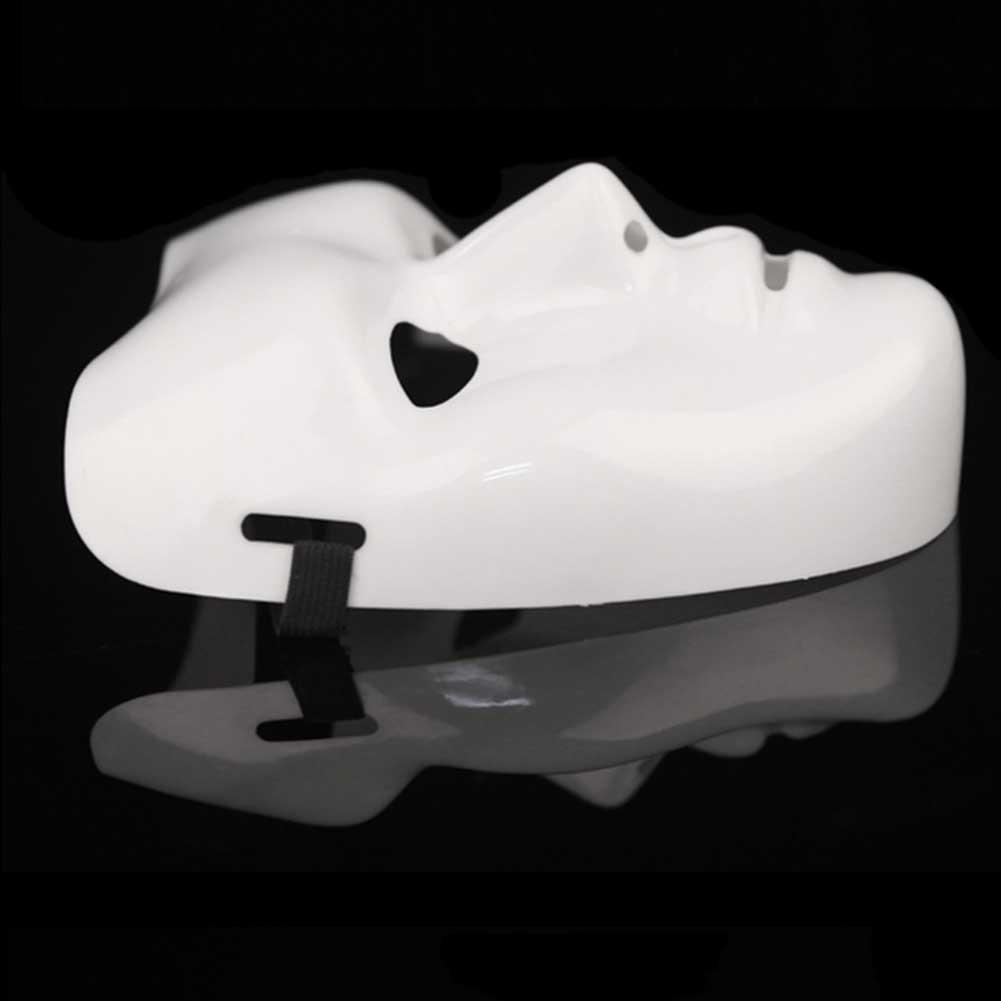 1/5/10PCS Halloween Fancy Dress White Mask,Full Face Anonymous Street Dance Ghost Step Cosplay Masquerade Mask for Hip Hop Dance