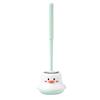 Cute Household Toilet Brush Bathroom Toilet Washroom No Need for Drilling Wall-mounted Toilet Bowl with Base Brush
