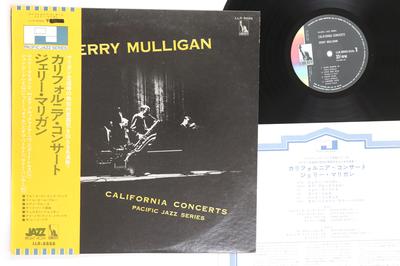 LP Record GERRY MULLIGAN  California Concerts LLR8888 LIBERTY Japan Obi Jazz Used