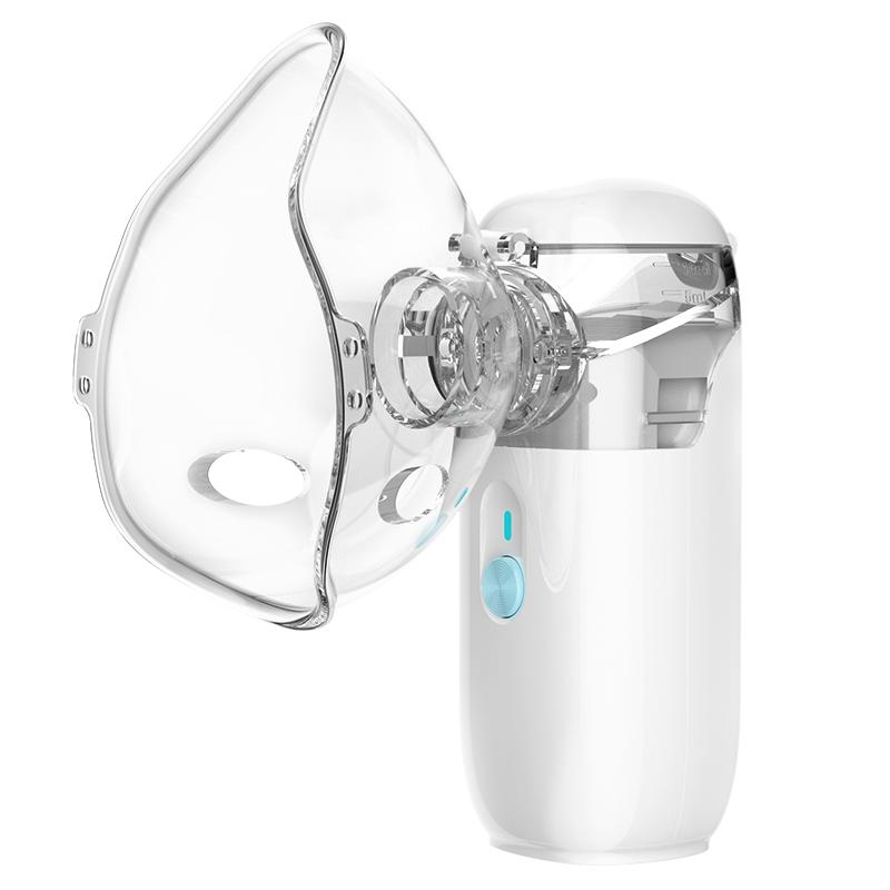 Nébuliseur Portable Mini Inhalateur Portatif Silencieux Inhalateur Ultrasonique Nébuliseur de Qualité Médicale pour Bébé et Adulte Toux Asthme