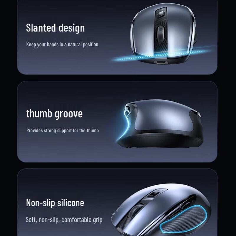 UGREEN Silent Dual-Mode Wireless Mouse