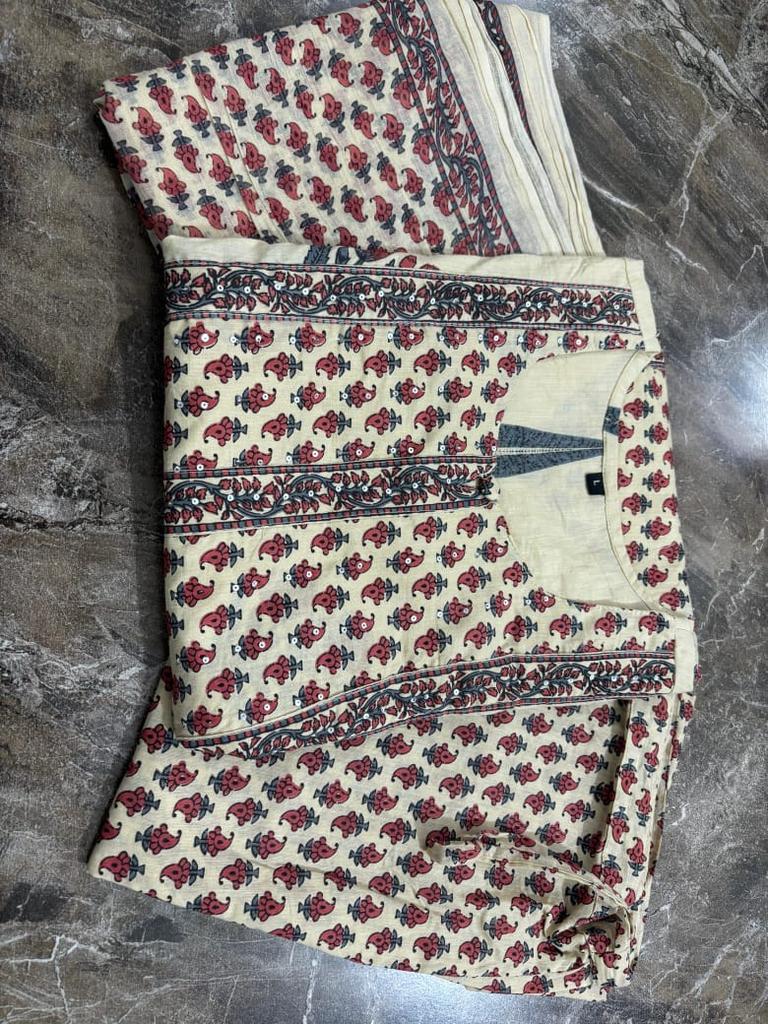 Indian Designer Party Wear Kurta Pant Dupatta Set Women Bollywood Top Tunic Salwar Suit Kurti